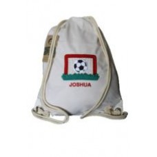 Personalised Embroidered Boys Football PE Kit/Gym Bag/Sports